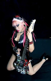 Satanycandle - guitar girl