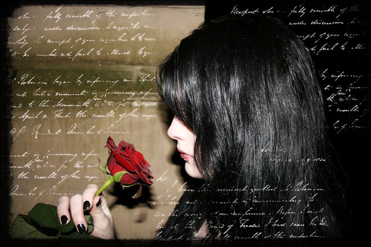 Model Misha - a rose for the dead