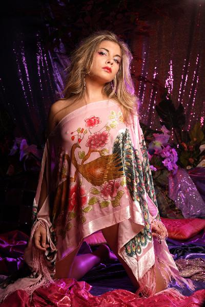 Naomi K - peacock top