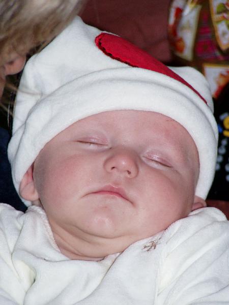 josh - josh's 1st xmas pic