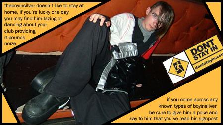 silvertwist - the boy in silver's roadsign