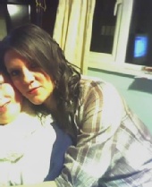 Nikki - Me witth  curly hair