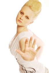 Emily - me at a professional photoshoot