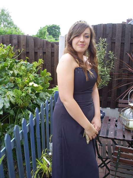Amy - me at the prom 