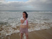 Laura - posing by the sea