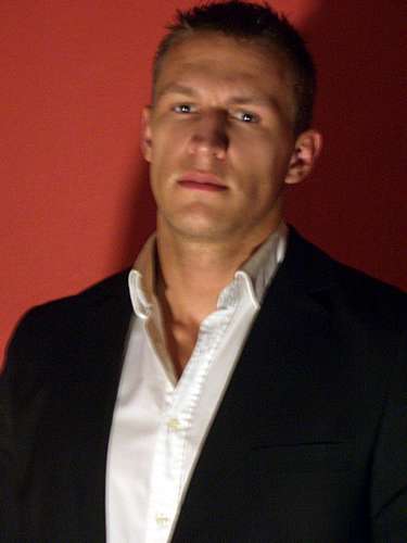 Peter White - red and black