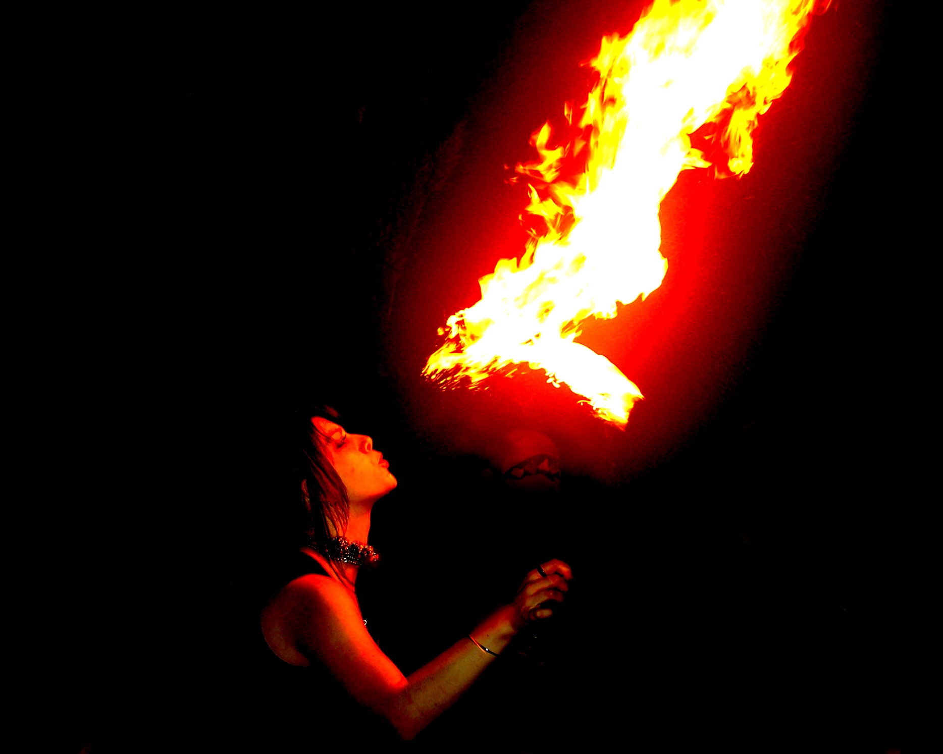 Don McLaren - fire eater