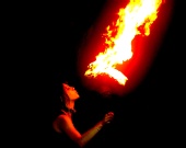 Don McLaren - fire eater