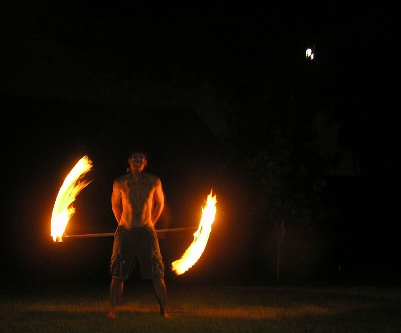 NTH - Fire Double Sickle and Moon