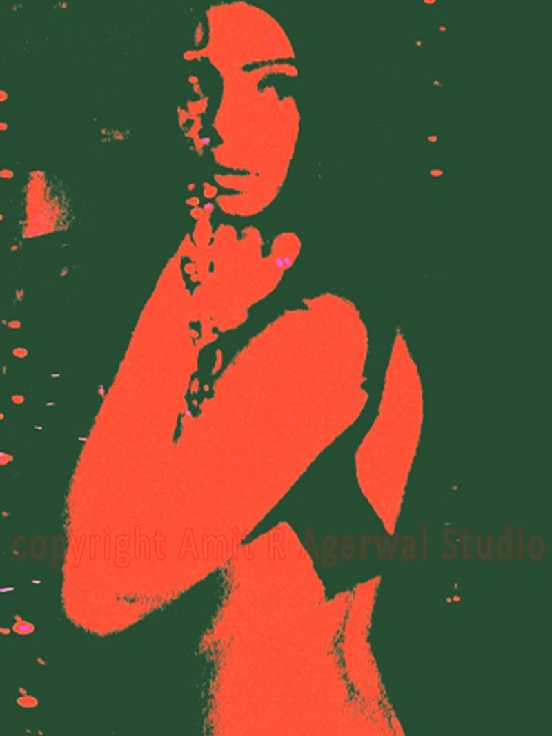 PopArt - lonely woman