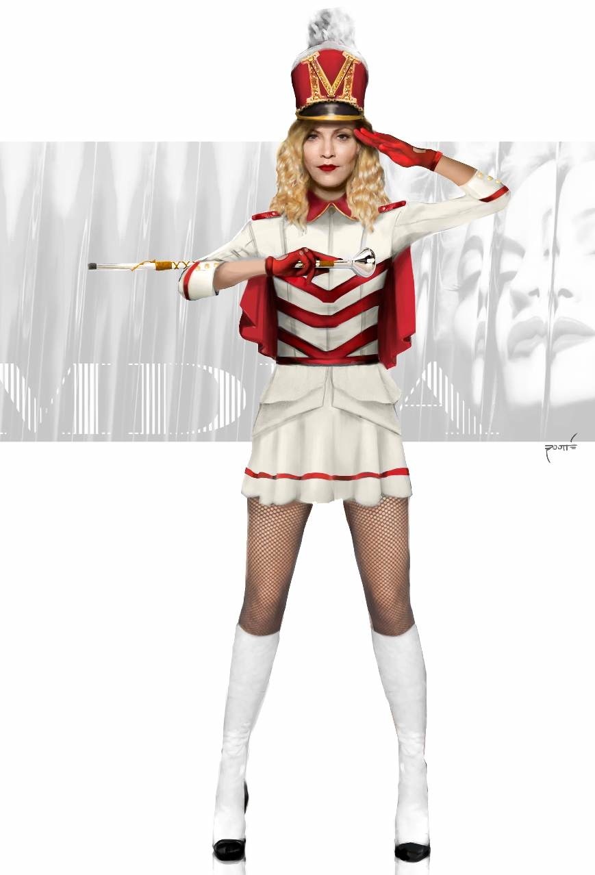 uPhilme - MDNA Majorette Costume