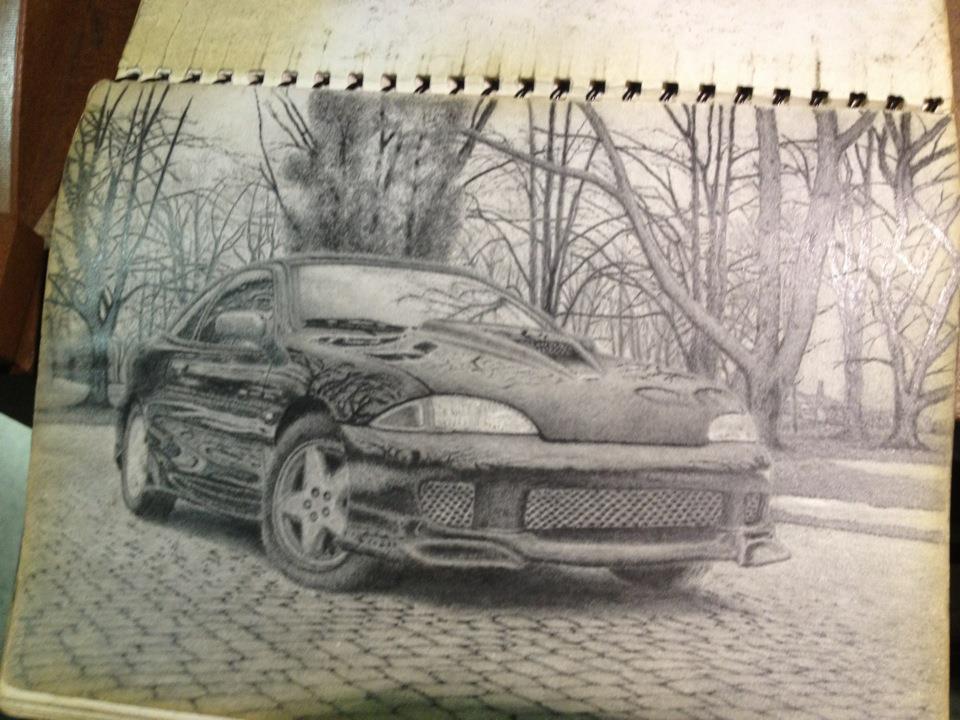 Stephen Hereford - Car Sketch