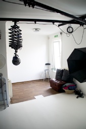 Richard - Behind the white studio area