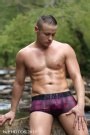 Atlanta Male Stripper "Bliss" - Roswell Mill Photo Shoot