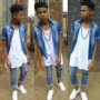 Abel Phogole - trashed denim